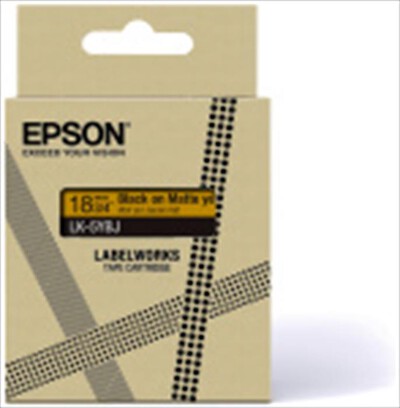 EPSON - NASTRO LABEL WORKS SISTEMI PER ETICHETTE-YELLOW/BLACK