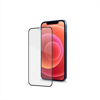 CELLY - FULLGLASS1003BK - VETRO PROTETTIVO IPHONE 12 MINI-TRASPARENTE/VETRO TEMPERATO