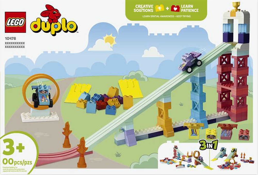 Immagine del prodotto LEGO - DUPLO Rampe creative 3 in 1 con veicoli - 10478