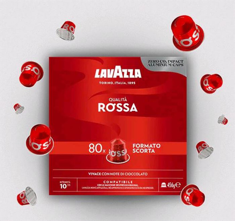 "LAVAZZA - QUALITA' ROSSA - A Modo Mio 80 Caps-Multicolore"
