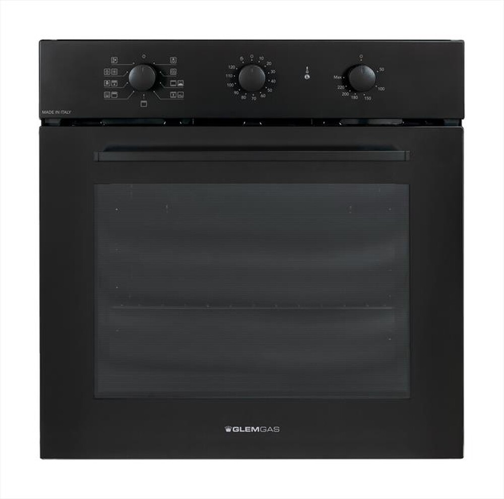 "GLEM GAS - Forno elettrico GFX92NC-S6-Nero carbone"
