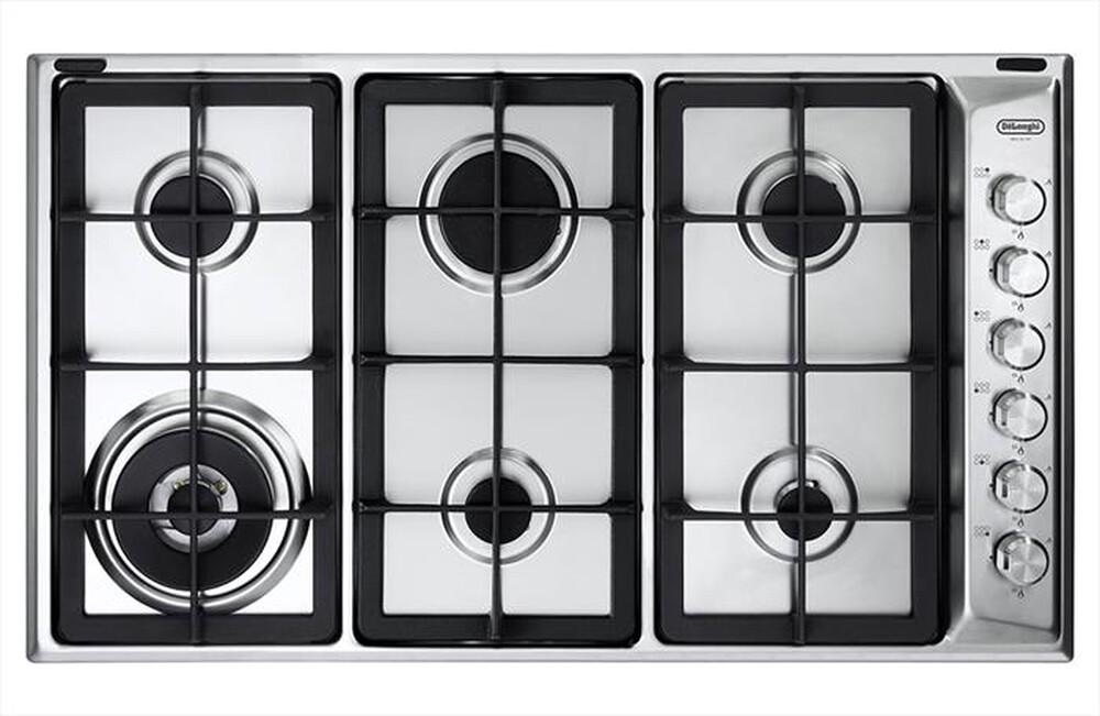 Immagine del prodotto DE LONGHI - Piano cottura a gas PLI 69 GHD 6 fuochi 86cm-Inox