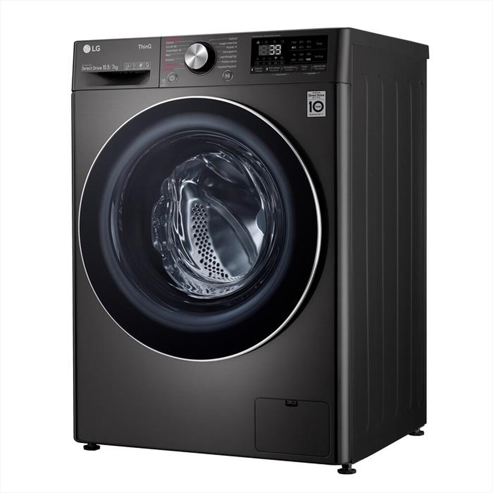 Immagine del prodotto LG - Lavasciuga F4DV710H2SE 10,5/7 Kg Classe A-Black