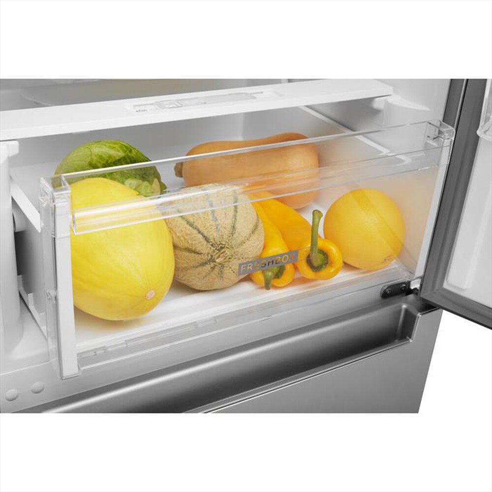"WHIRLPOOL - Frigorifero combinato W5 821E OX 2 Classe E"