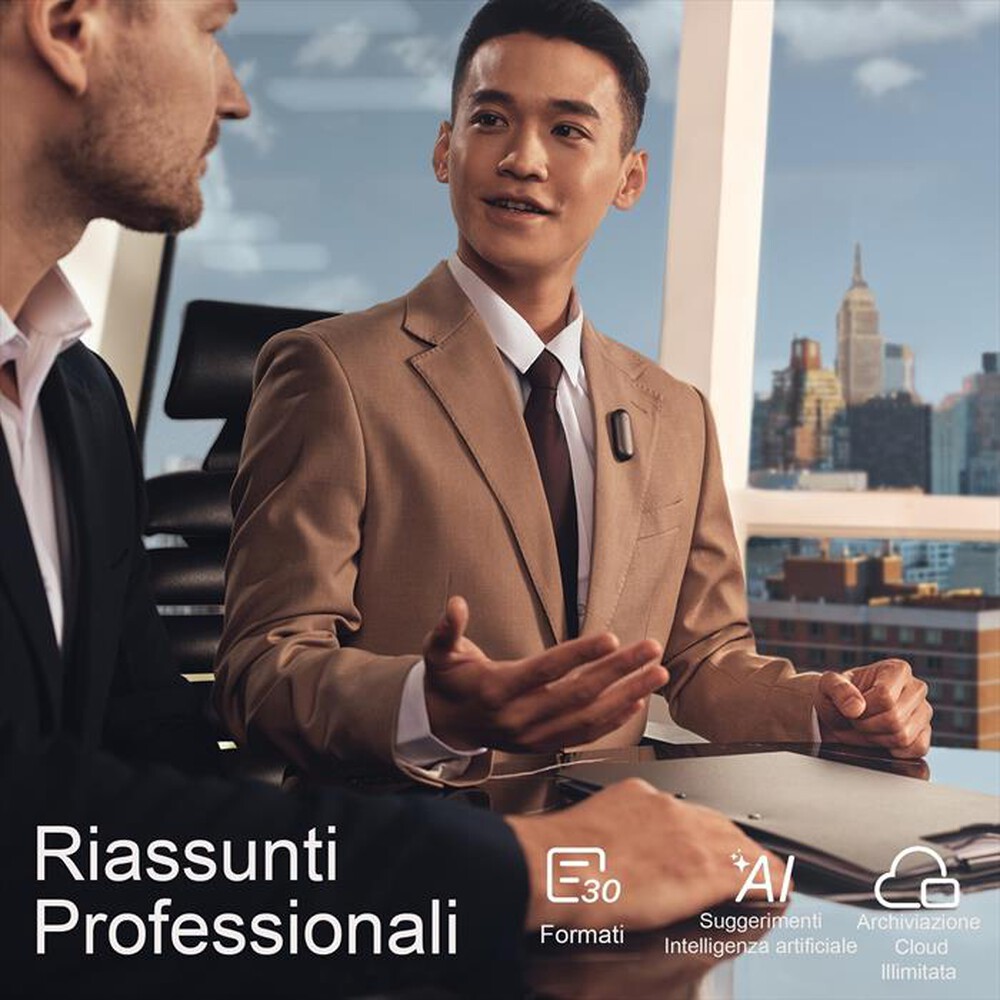 Immagine del prodotto PLAUD - Registratore Vocale AI PLAUD NOTEPIN-Grigio