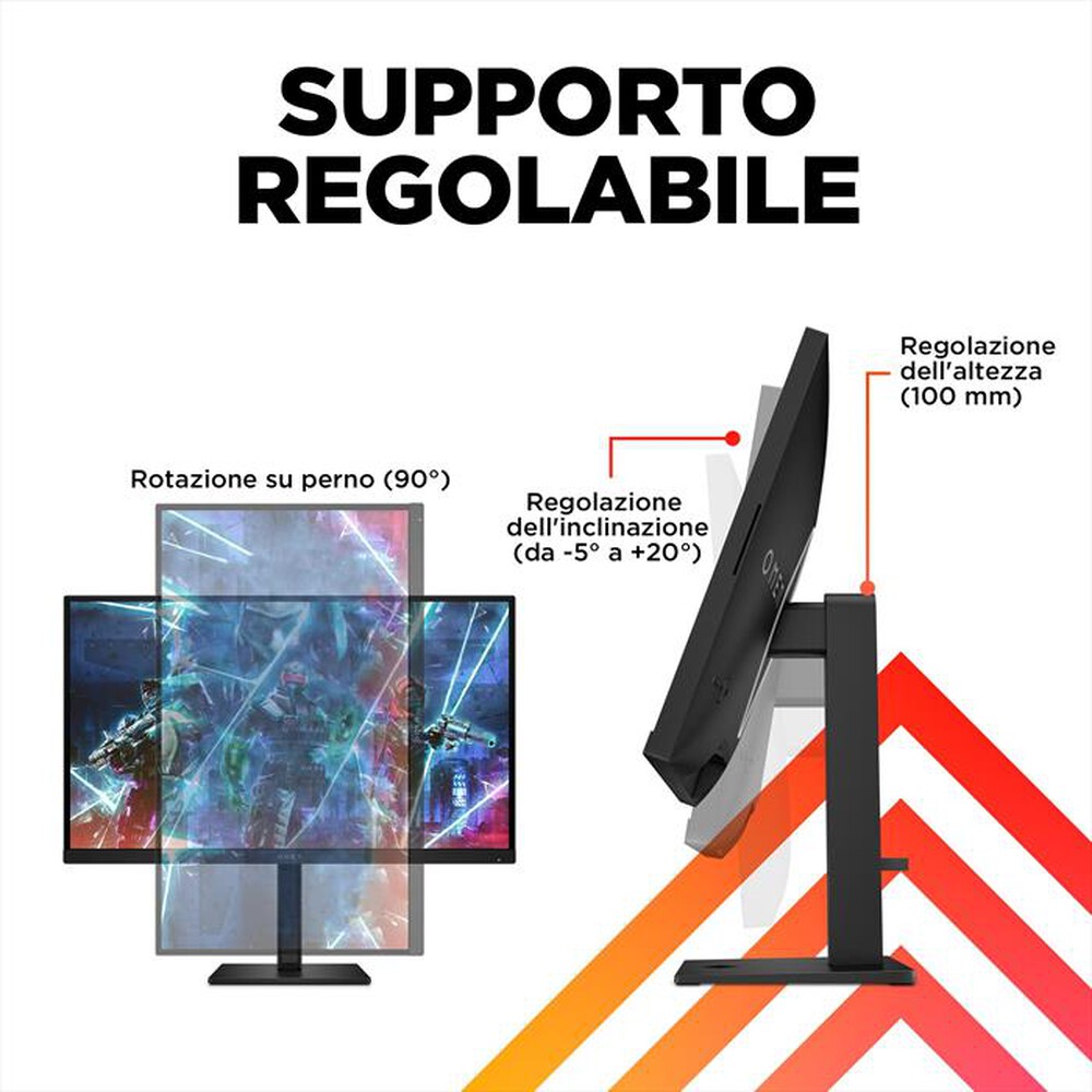Immagine del prodotto HP - Monitor Gaming WLED FHD 27" OMEN 27S-Nero