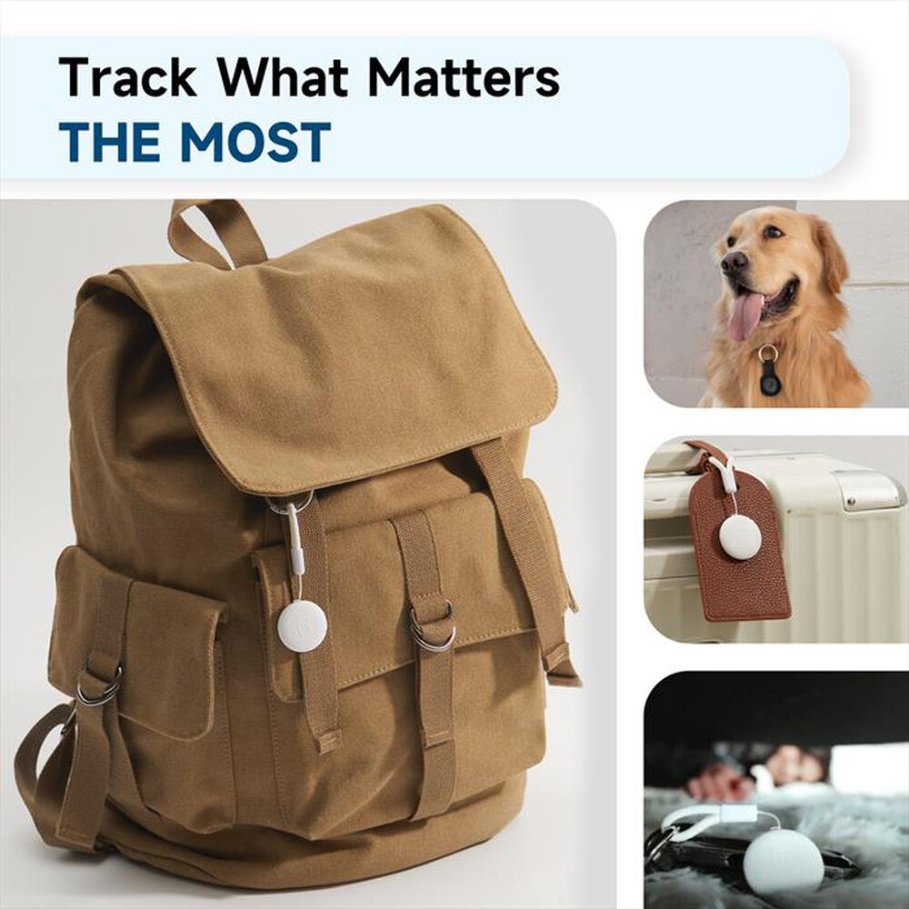 Immagine del prodotto CELLULARLINE - Trova oggetti Tracy Tag BTTRACYTAGK-Nero