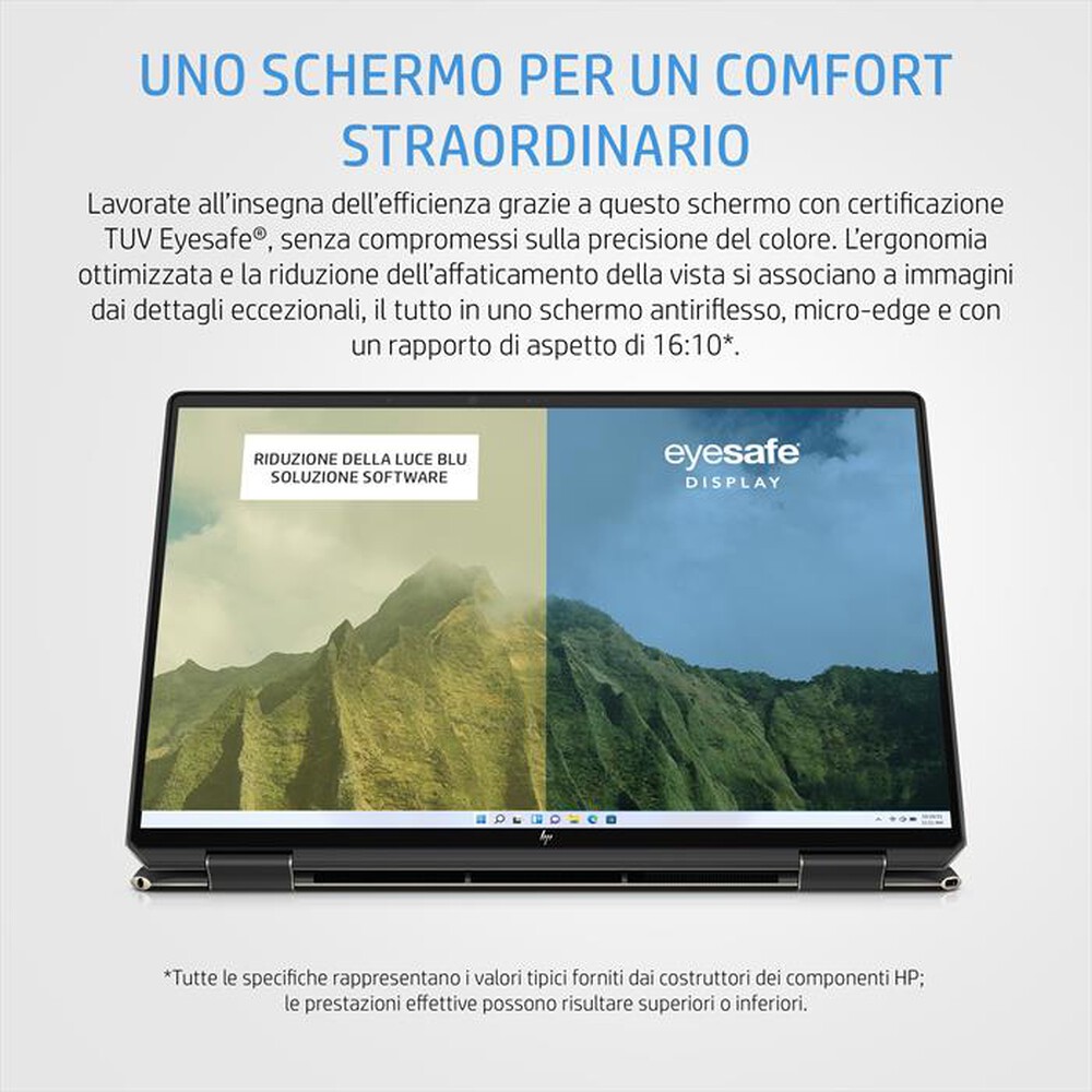 "HP - Notebook SPECTRE X360 2-IN-1 16-F1008NL-Nightfall Black"