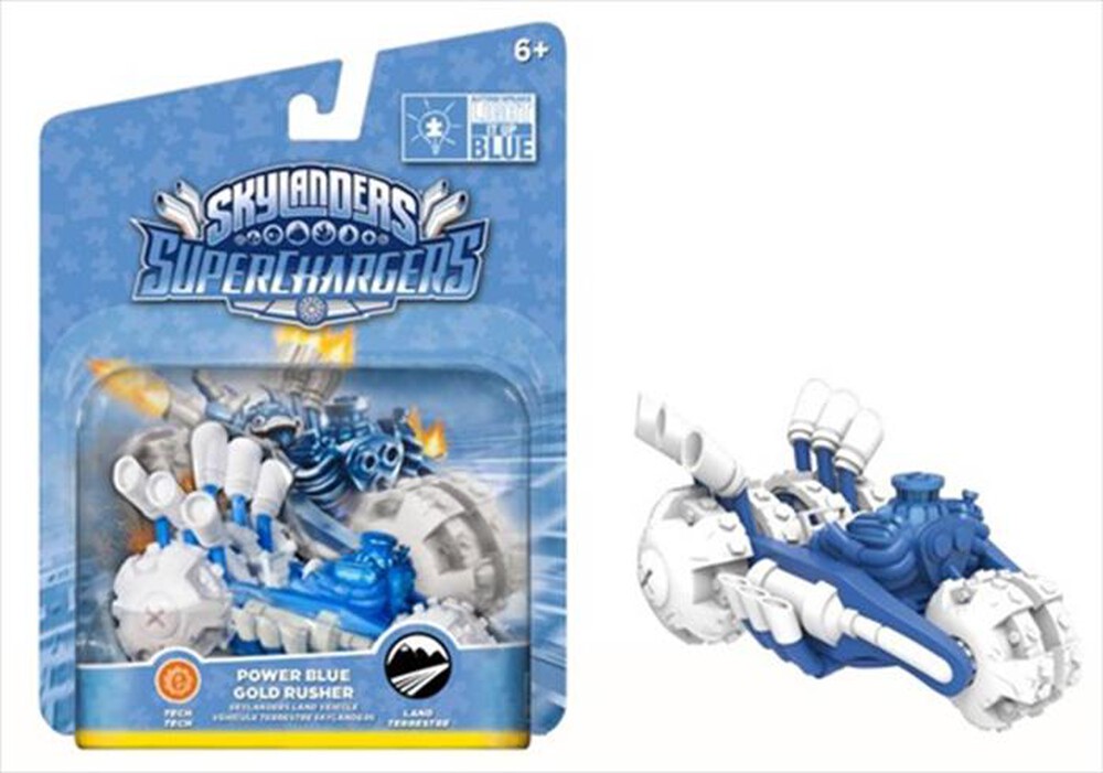 "ACTIVISION-BLIZZARD - Skylanders Vehicle Blue Gold Rusher"