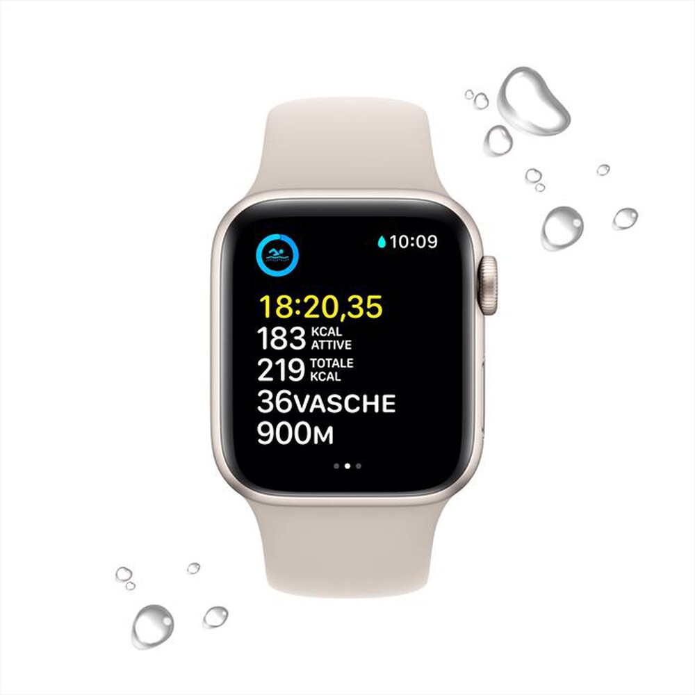 "APPLE - Watch SE GPS 40mm Regular-Galassia"