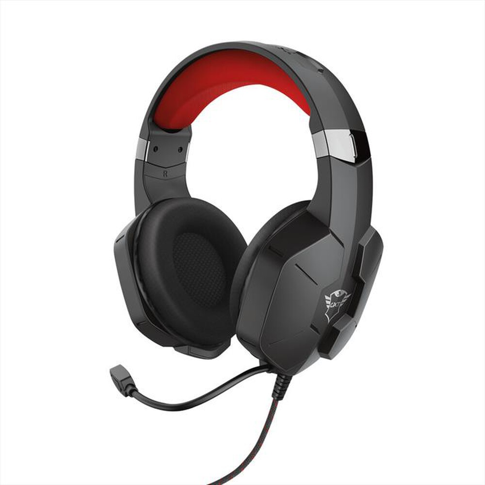 "TRUST - GXT323 CARUS HEADSET-Black/Red"