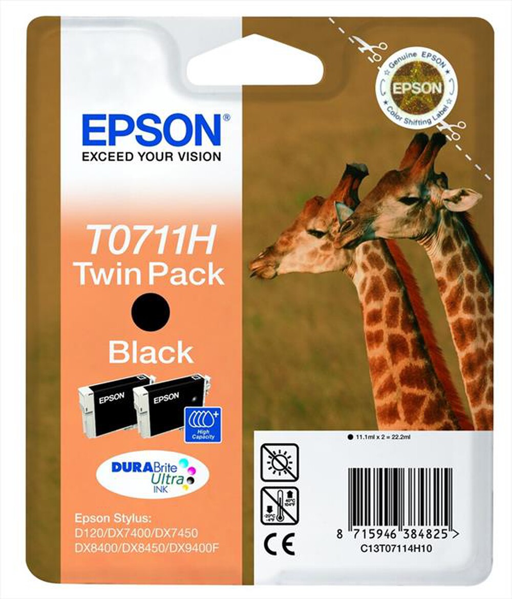 "EPSON - TwinPack T0711H"