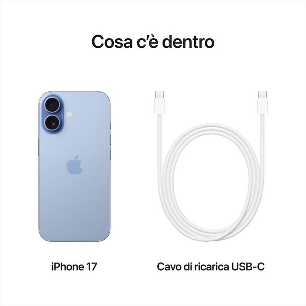 Immagine del prodotto APPLE - iPhone 17 256GB-Azzurro Nebbia