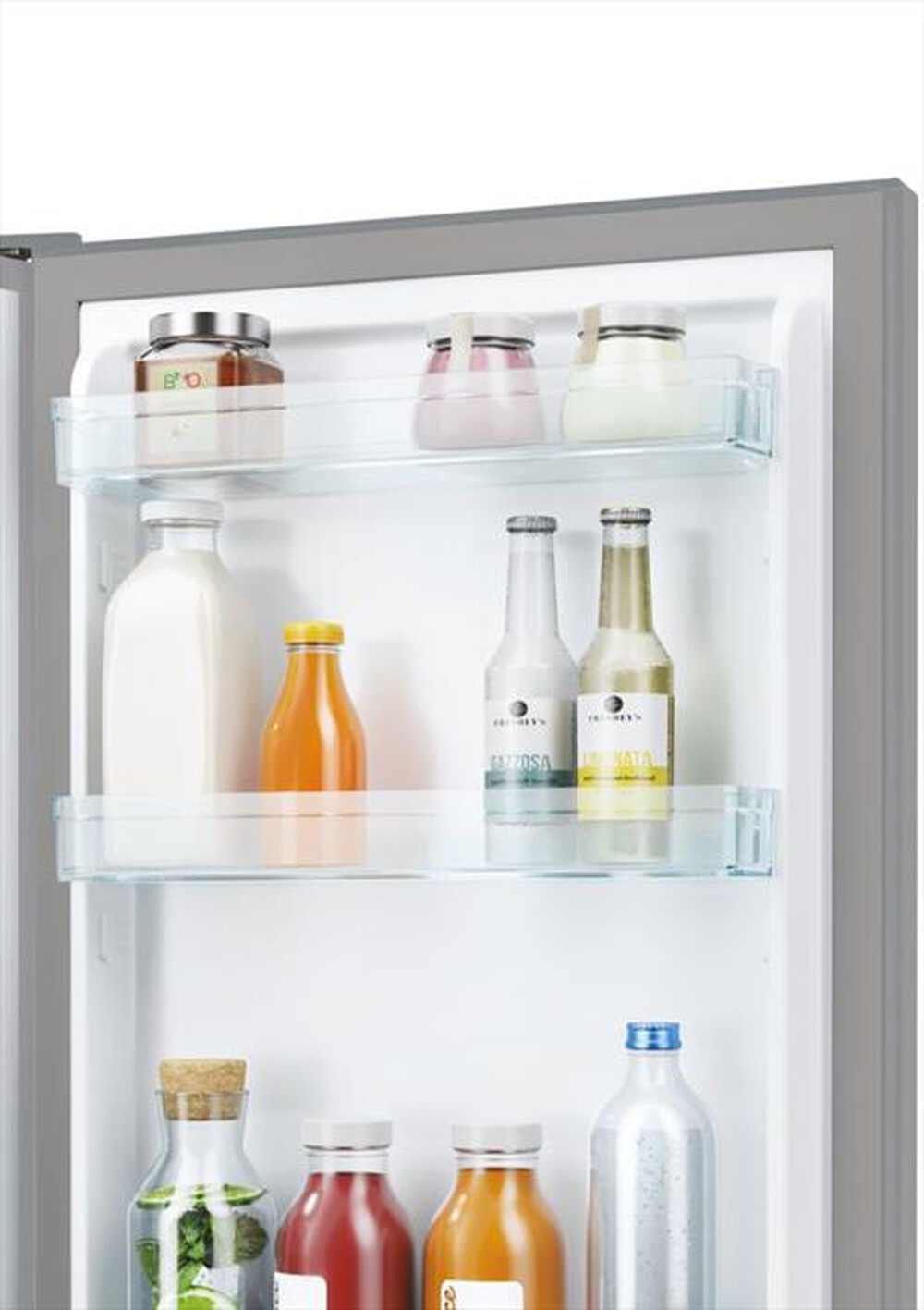 Immagine del prodotto CANDY - Frigorifero combinato CCT3L517ES Classe E 260 lt-Argento