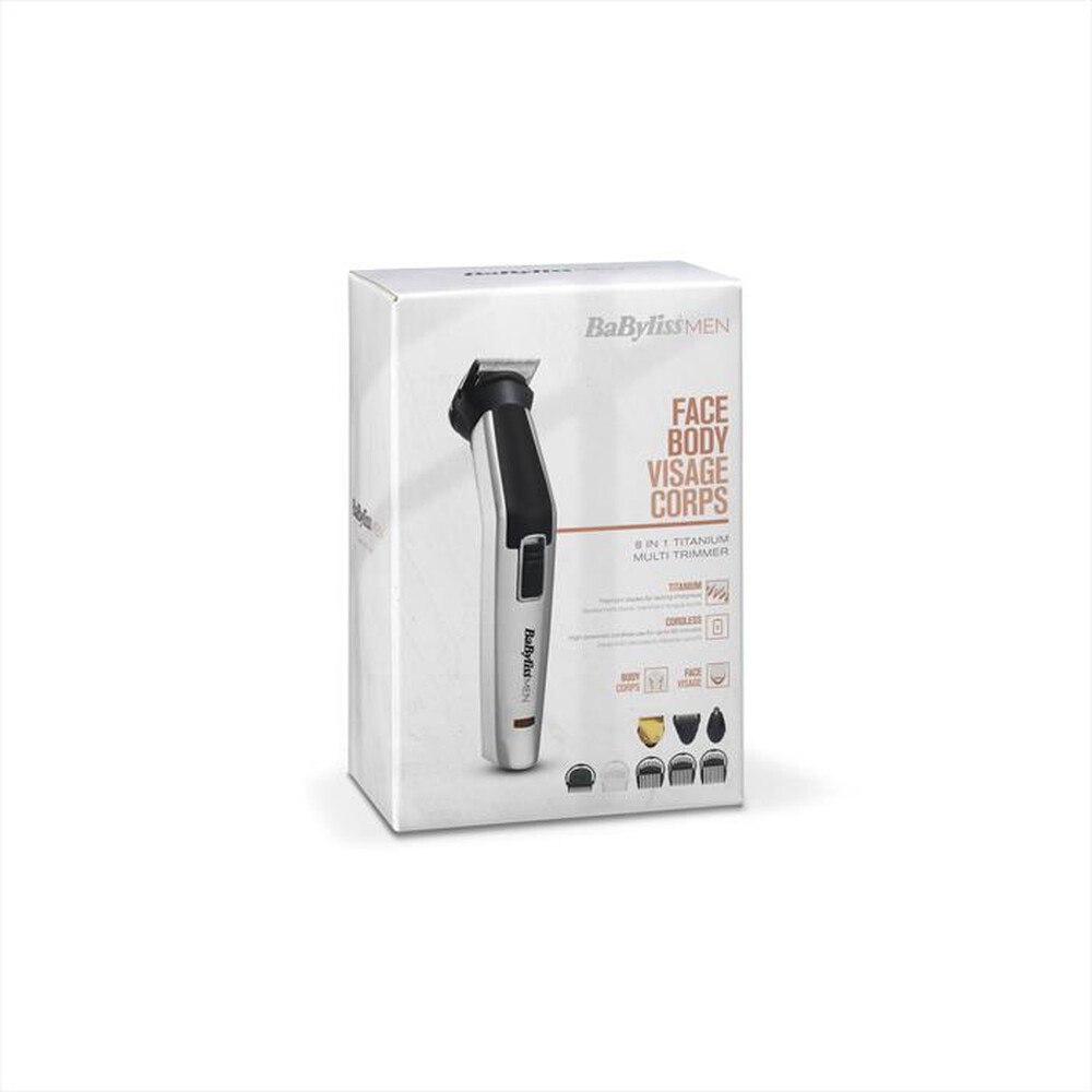 "BABYLISS - MT726E-Argento/Nero"