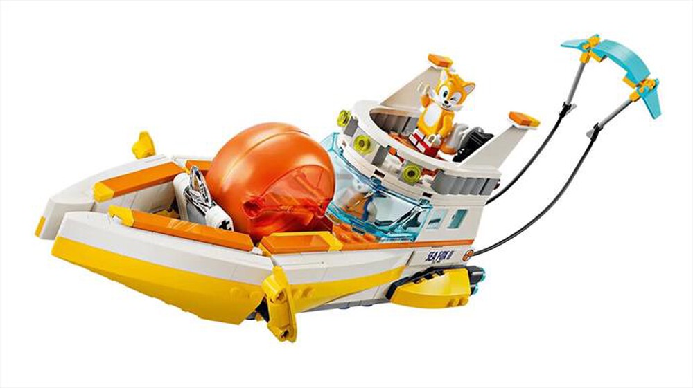 "LEGO - L’aeroscafo delle avventure di Tails - 76997-Multicolore"