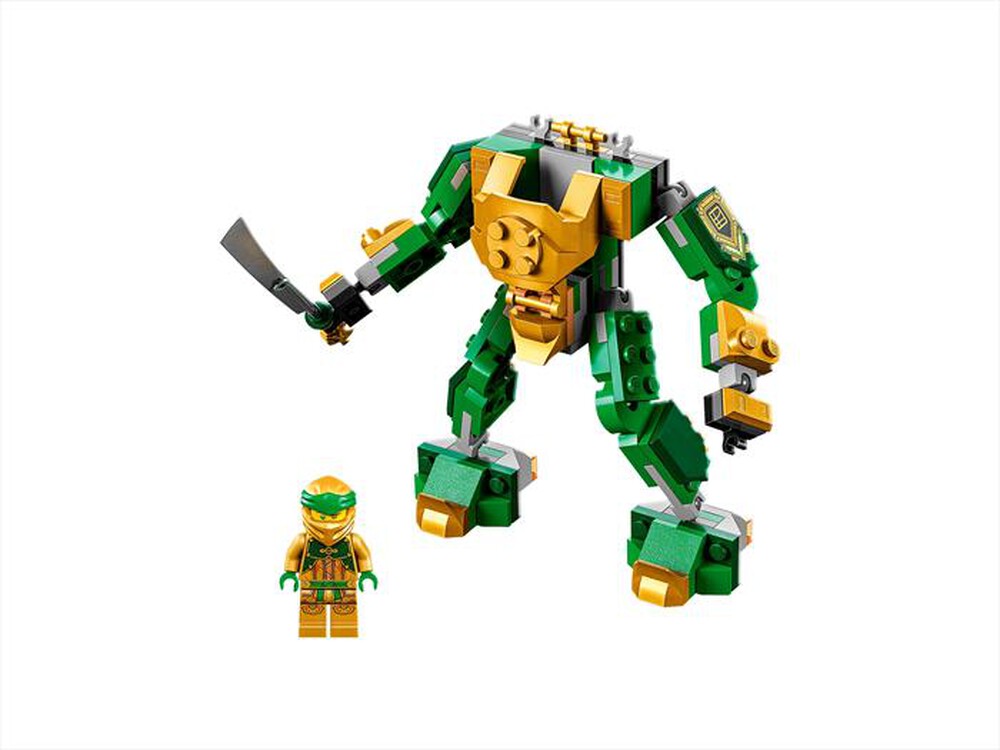 "LEGO - NINJAGO Mech da battaglia di Lloyd EVOLUTION-71781-Multicolore"