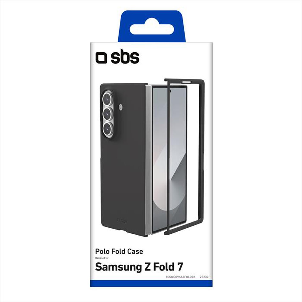 Immagine del prodotto SBS - Cover in silicone per Samsung Z Fold 7-Nero
