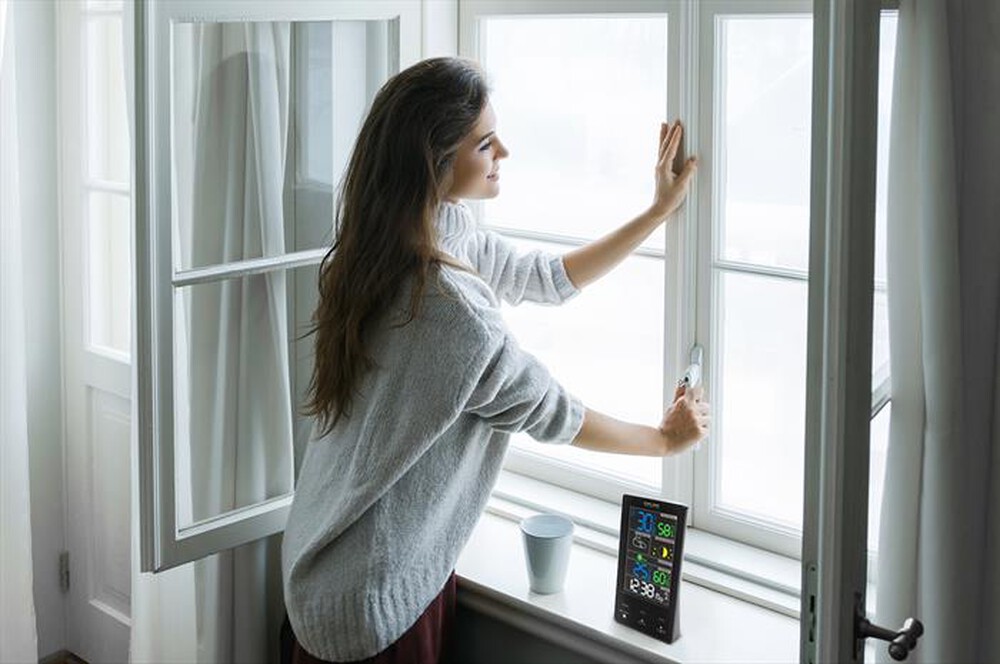 Immagine del prodotto EXPLORE SCIENTIFIC - WSC4009 STAZIONE METEO CON DISPLAY TOUCH A C-Black