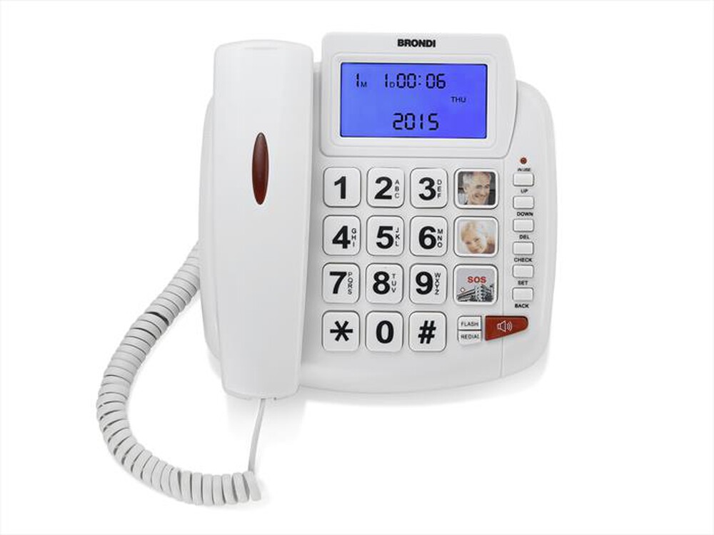 "BRONDI - BRAVO 90 LCD-Bianco"