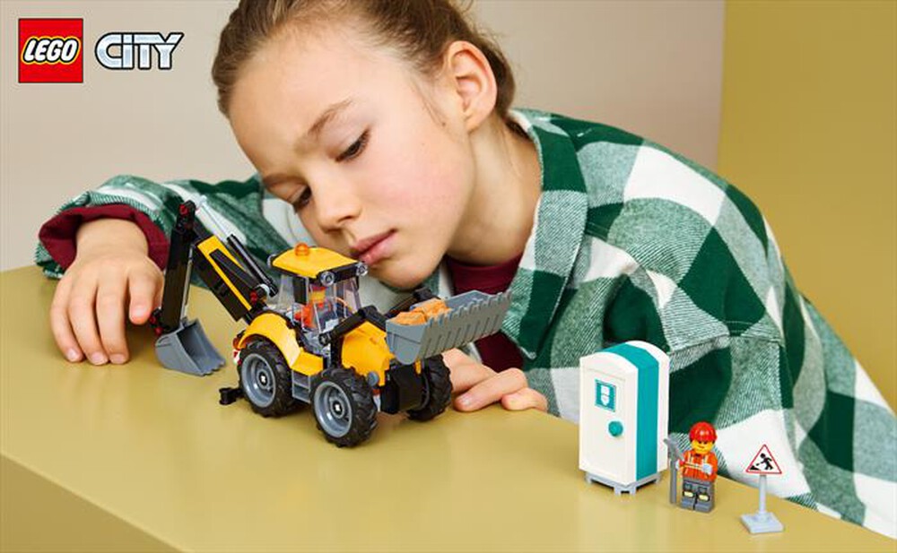 Immagine del prodotto LEGO - CITY Scavatrice da cantiere gialla - 60480