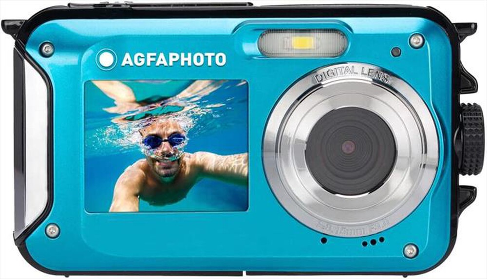 "AGFA - Fotocamera compatta Realishot WP8000-Blu"