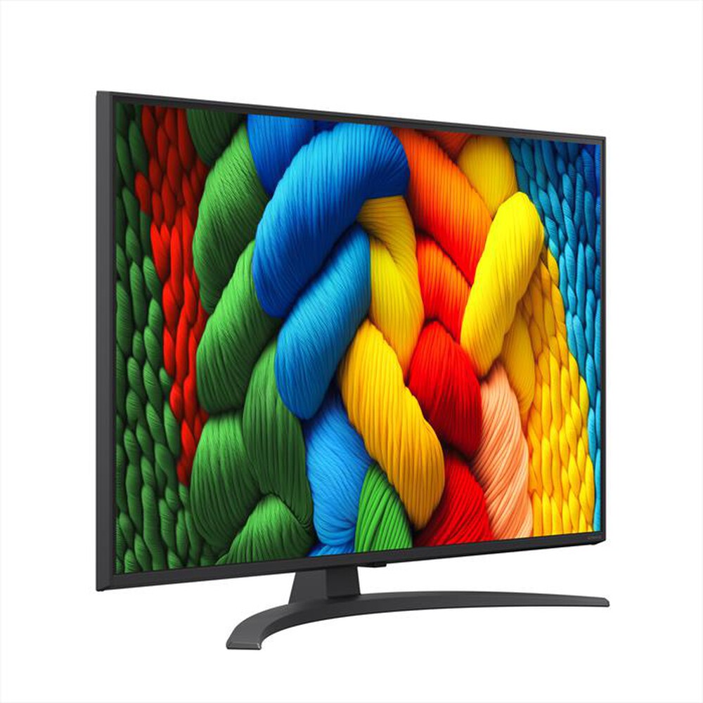 "LG - 43NANO81A6A-Charcoal Black"