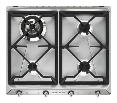 SMEG - Piano cottura a gas SR964XGH 59,5cm-inox