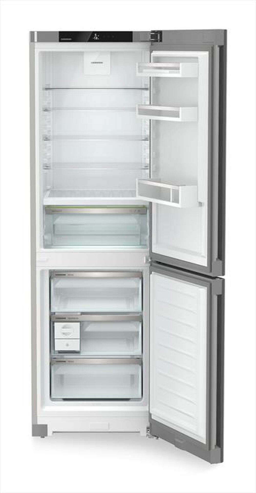 "LIEBHERR - Frigorifero combinato CBNSFD 5223-20 Classe D-SteelFinish / Silver"