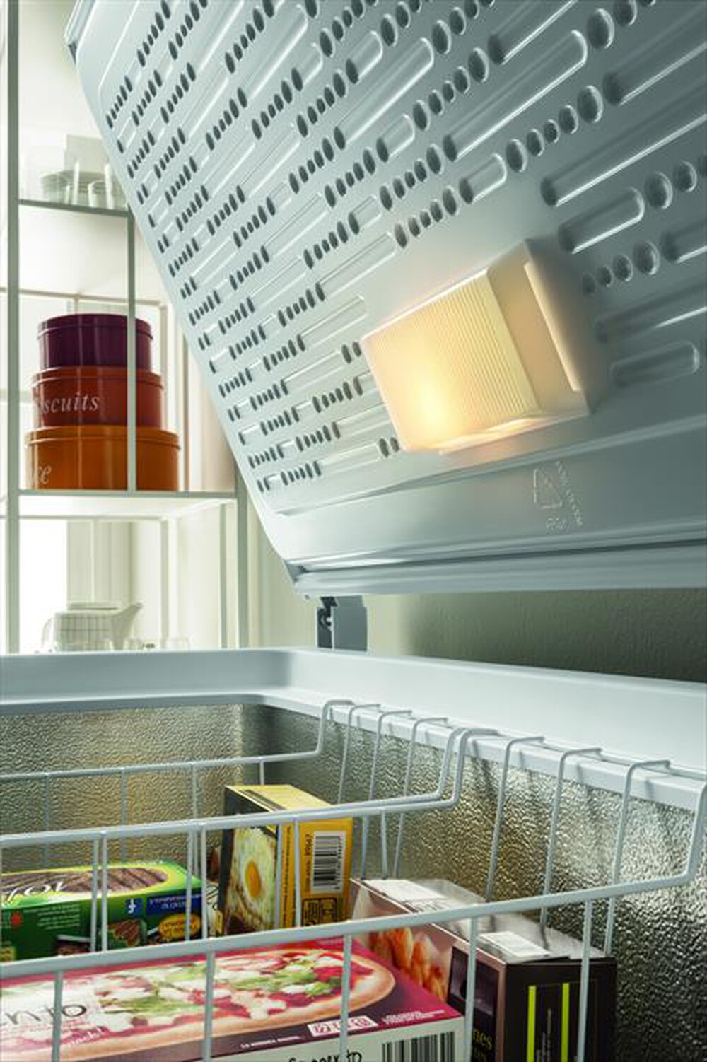 "INDESIT - Congelatore orizzontale OS 2A 300 H Classe E 315lt-Bianco"