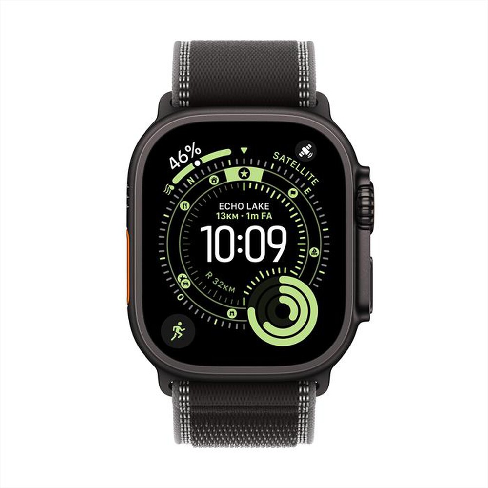 Immagine del prodotto APPLE - Watch Ultra 3 GPS + Cellular 49mm Titanio Nero-Trail Loop Nero/Cenere - S/M