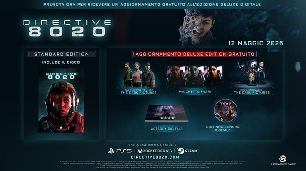 Immagine del prodotto NAMCO - DIRECTIVE 8020 DELUXE EDITION PS5-N/D