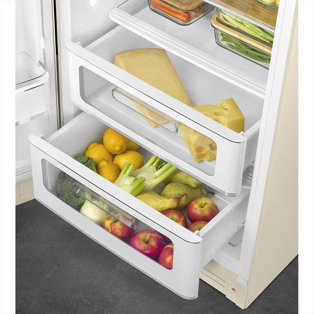 Immagine del prodotto SMEG - Frigorifero 1 porta FAB28LCR6 Classe C 270 lt-Crema
