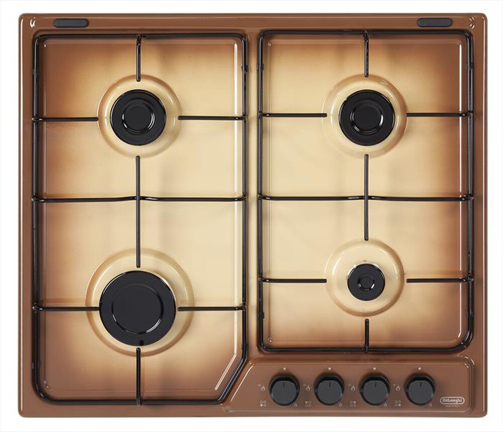 "DE LONGHI - Piano cottura a gas FFT 46 ASV 4 fuochi 58cm-terre de france"