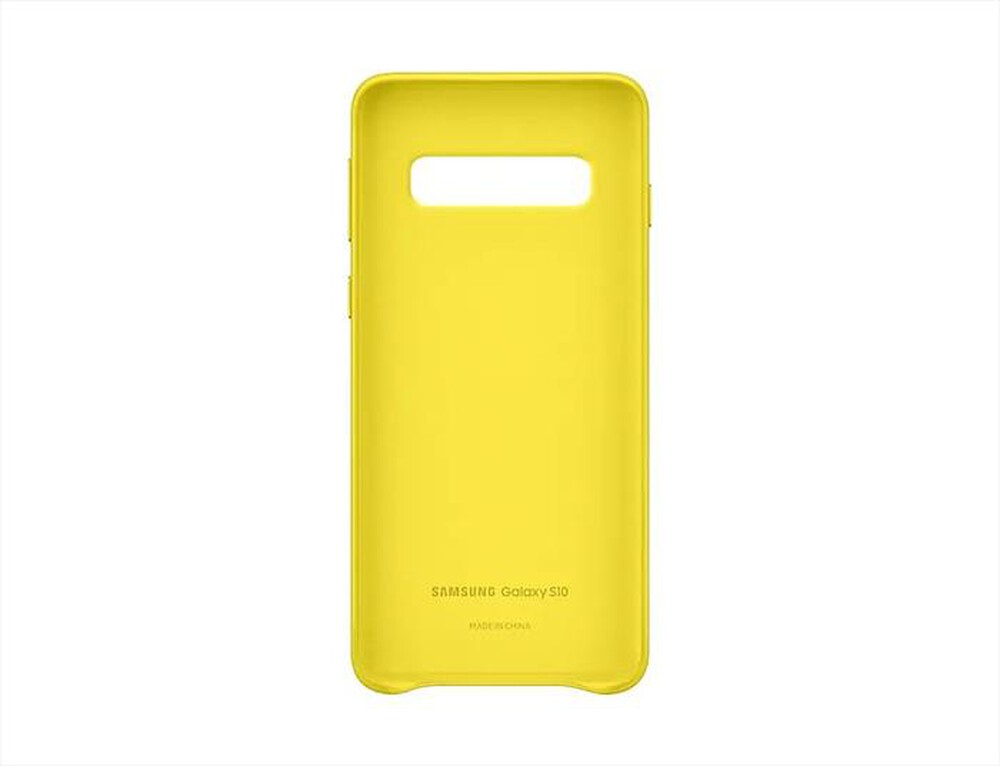 "SAMSUNG - LEATHER COVER GALAXY S10-GIALLO"