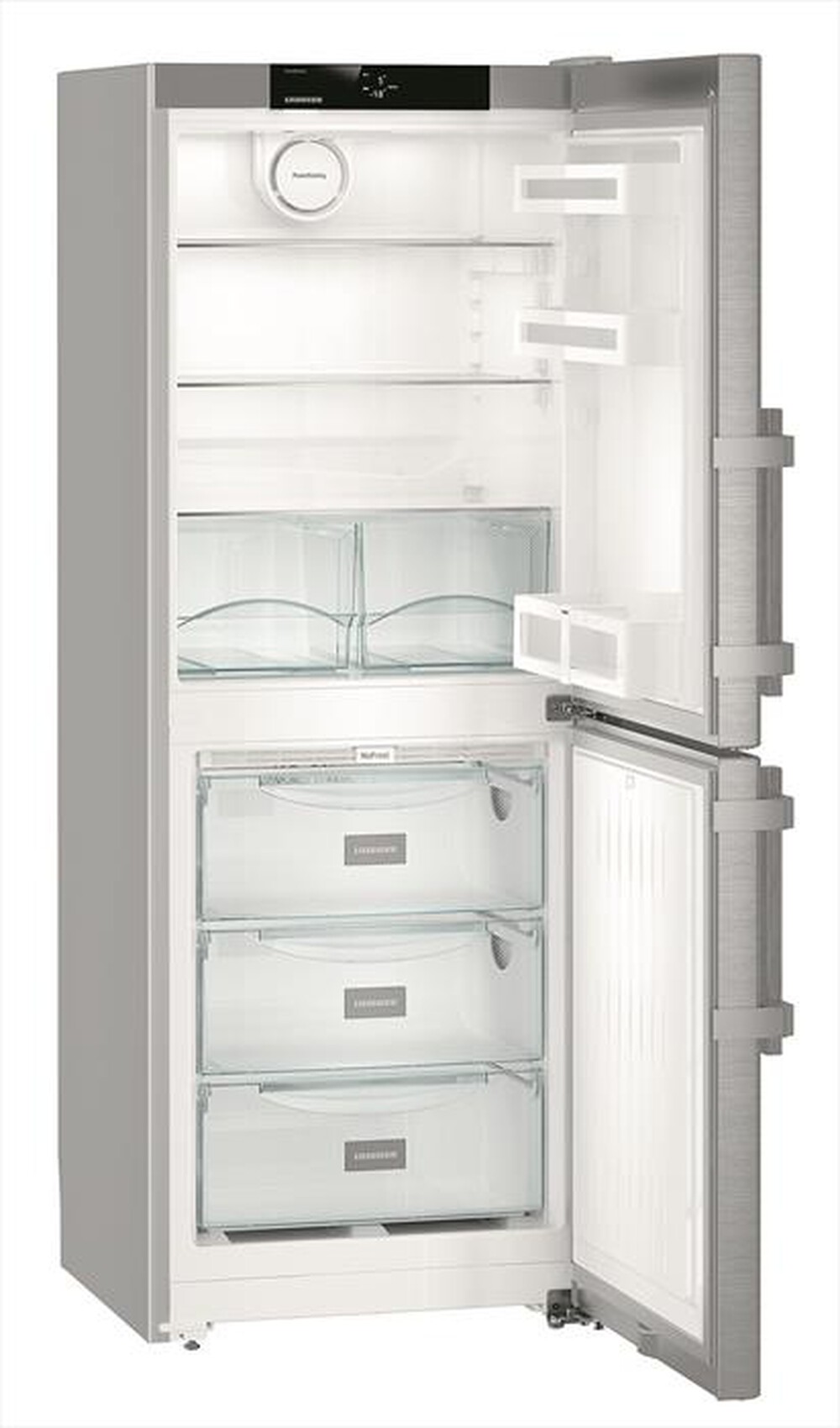 Immagine del prodotto LIEBHERR - Frigorifero combinato CNEF   3115-21 Classe E-acciaio/silver