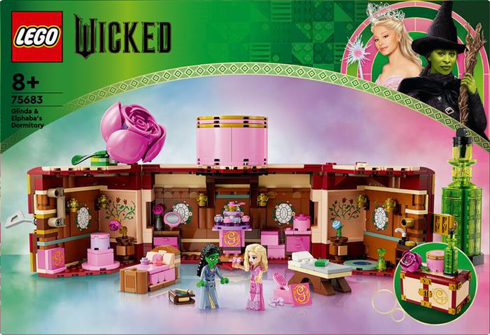 "LEGO - WICKED Il dormitorio di Glinda ed Elphaba - 75683"