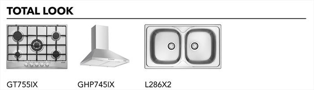"GLEM GAS - Forno incasso elettrico GFS52IX-S3 Classe A"
