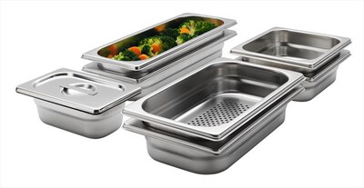 AEG - A9OZS10 Steam Set vapore 4 contenitori-Inox