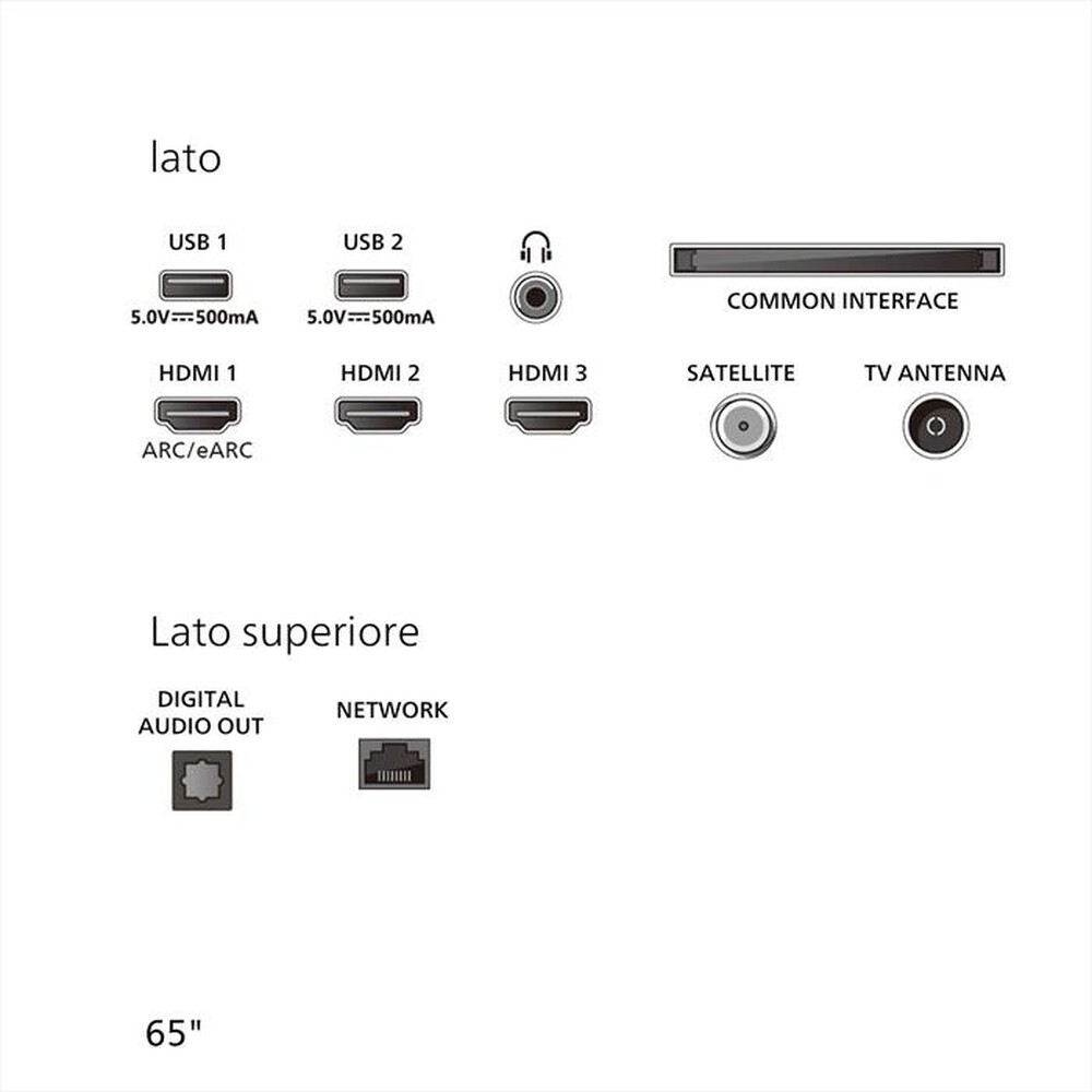 Immagine del prodotto PHILIPS - Smart TV LED UHD 4K  65" 65PUS8010/12-Black