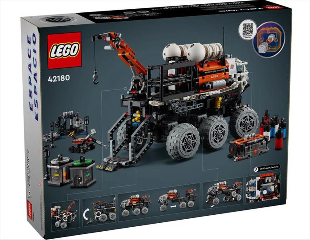 "LEGO - TECHNIC Rover di esplorazione marziano - 42180-Multicolore"