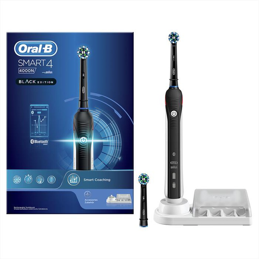 "ORAL-B - Spazzolino elettrico SMART 4 4000N-NERO"