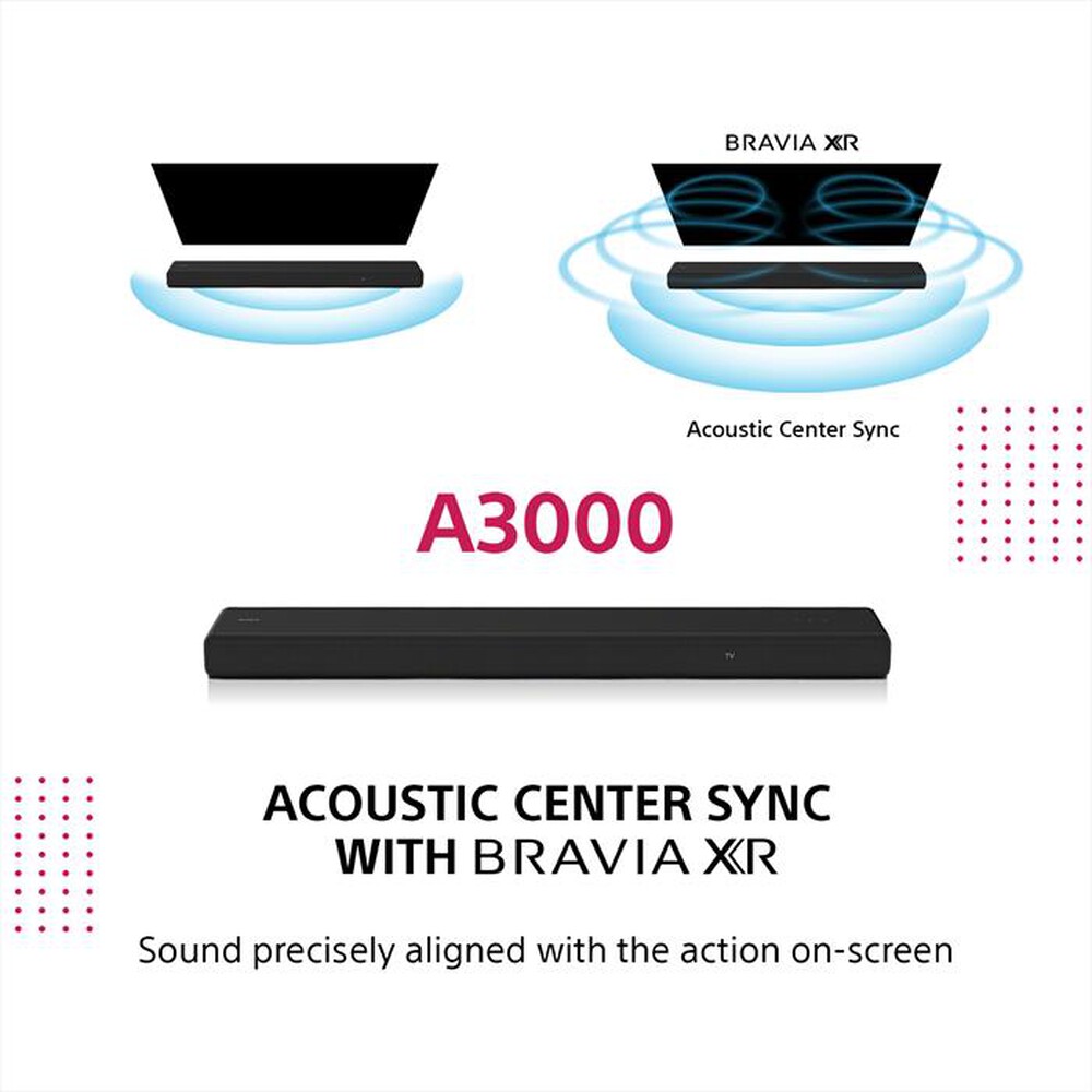 "SONY - Sistema 3.1 HTA3000.CEL-Nero"