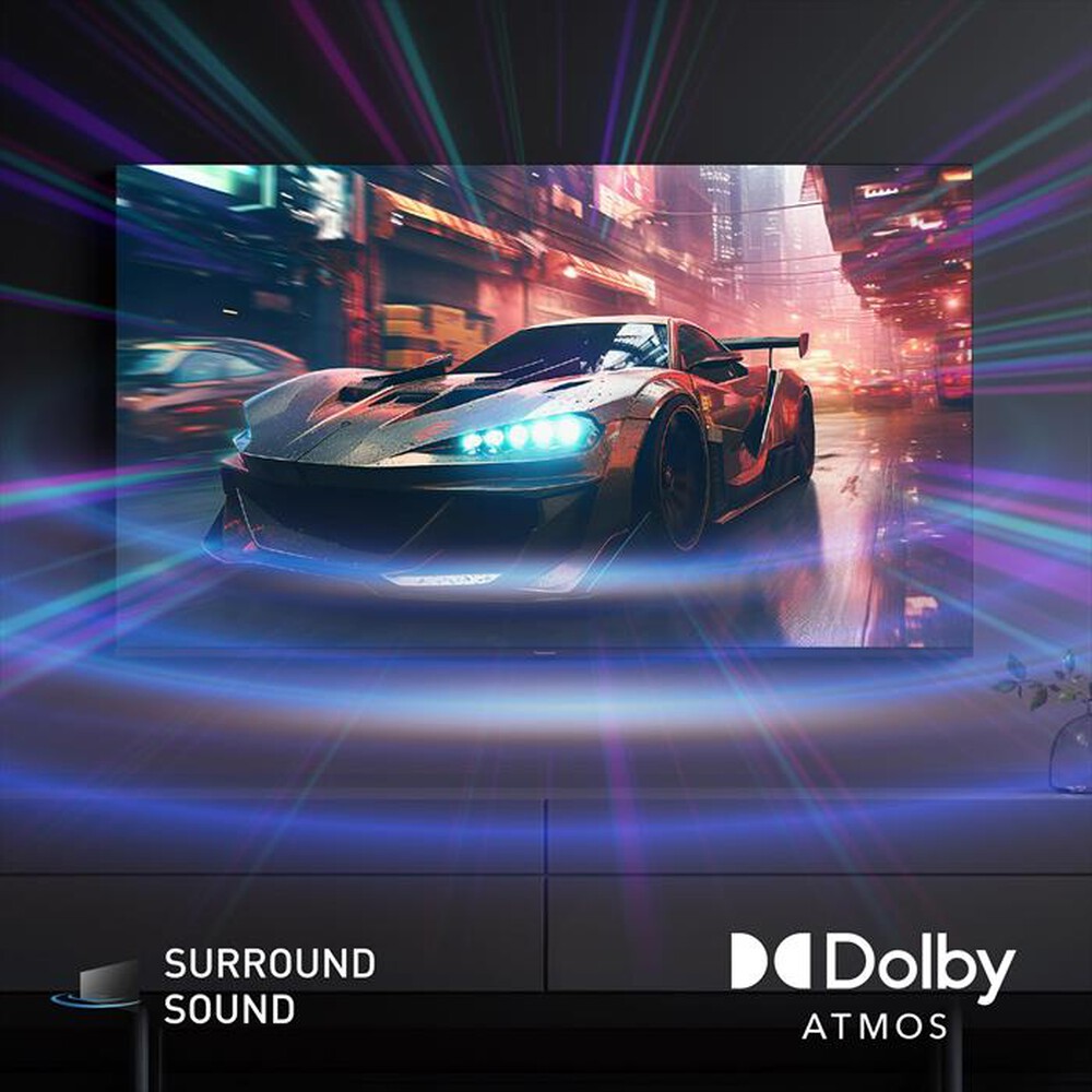 Immagine del prodotto PANASONIC - Smart TV QLED UHD 4K 43" TV-43W80AEZ-Nero