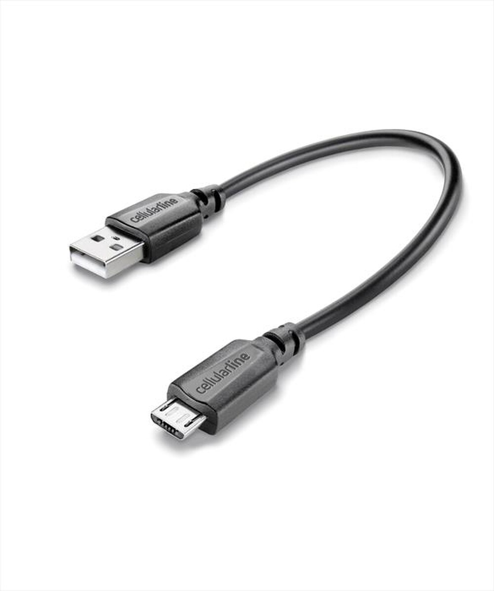 "CELLULARLINE - USB data cable portable-Nero"