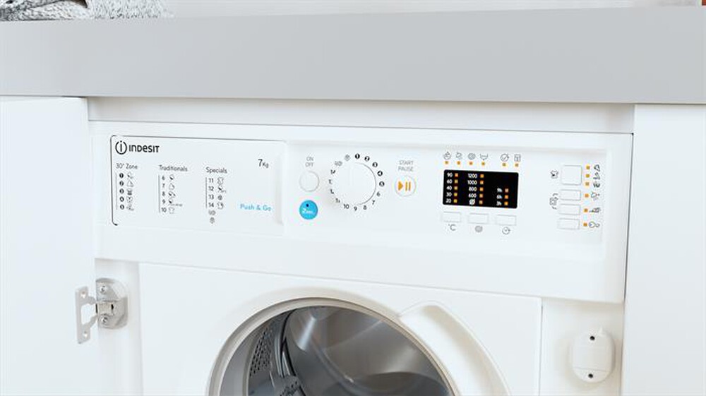 "INDESIT - Lavatrice incasso INNEX BI WMIL 71252 EU N 7Kg - E-Bianco"