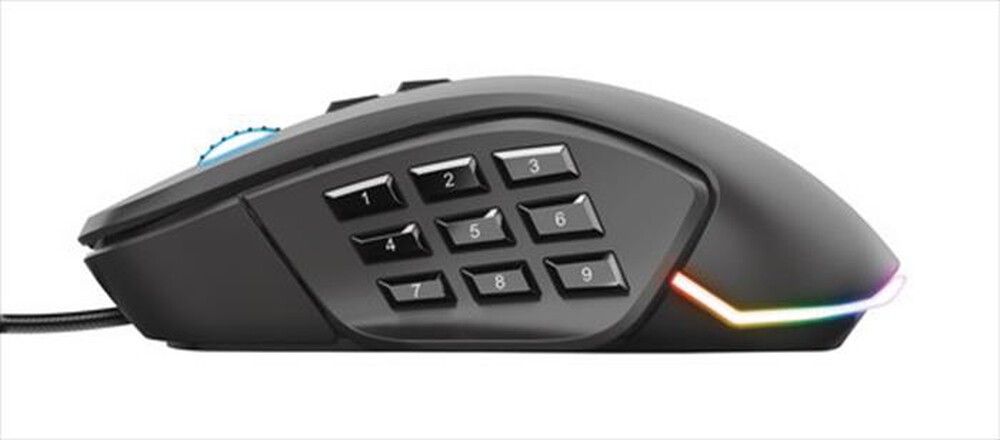"TRUST - GXT970 MORFIX CUSTOMISABLE MOUSE-Black"