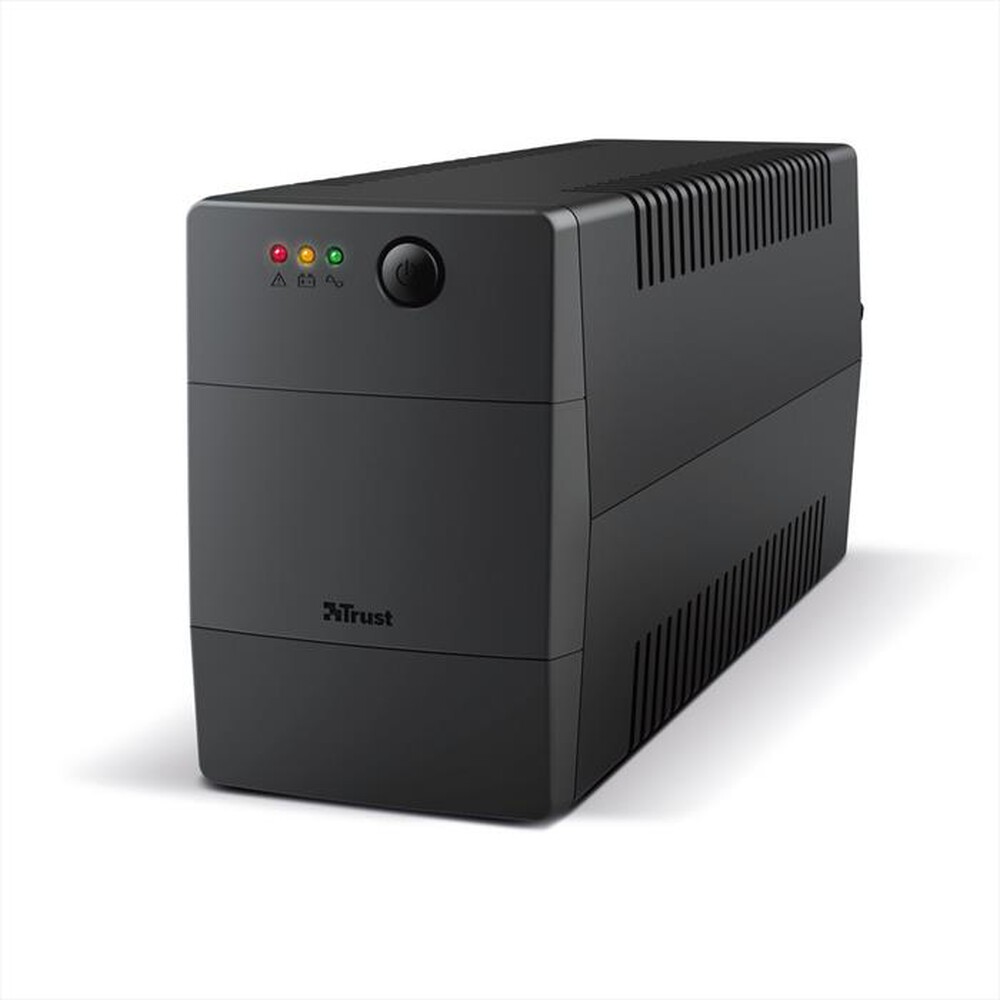 "TRUST - PAXXON 800VA UPS 2 OUTLETS-Black"