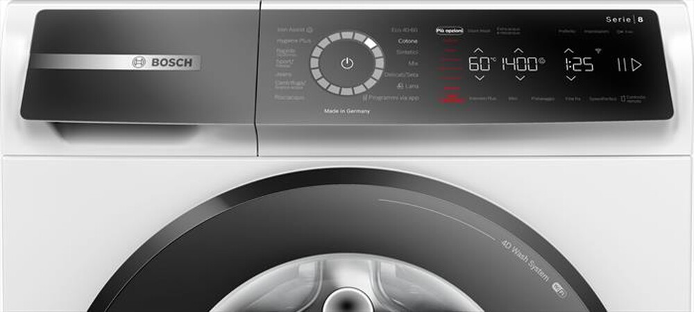 "BOSCH - Lavatrice WGB25400IT 10 Kg Classe A-BIANCA"