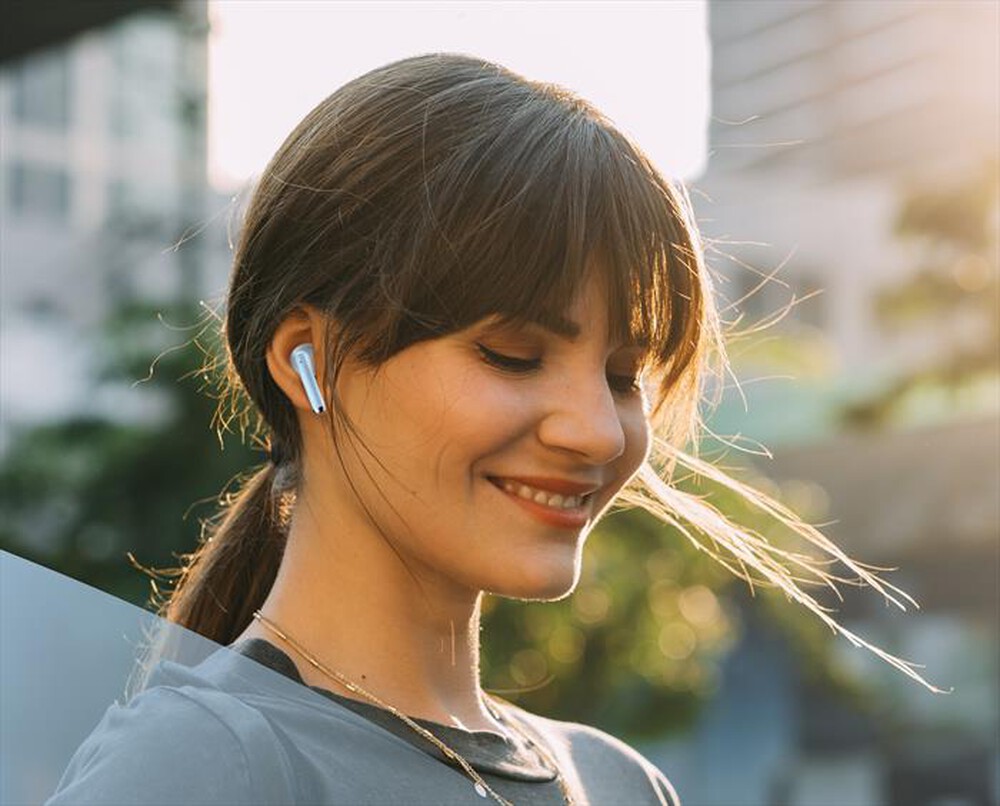 Immagine del prodotto MUSIC SOUND - Auricolare Bluetooth a capsula BREEZE-Azzurro